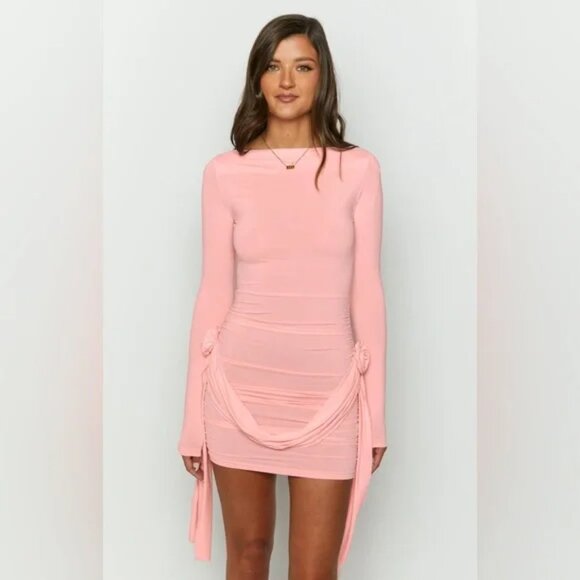 NWT Lioness Glory Blush Mini Dress, Size XS - Picture 4 of 9